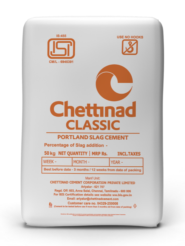 Chettinad Classic Cement - Dependable Cement for All Types of Building Projects