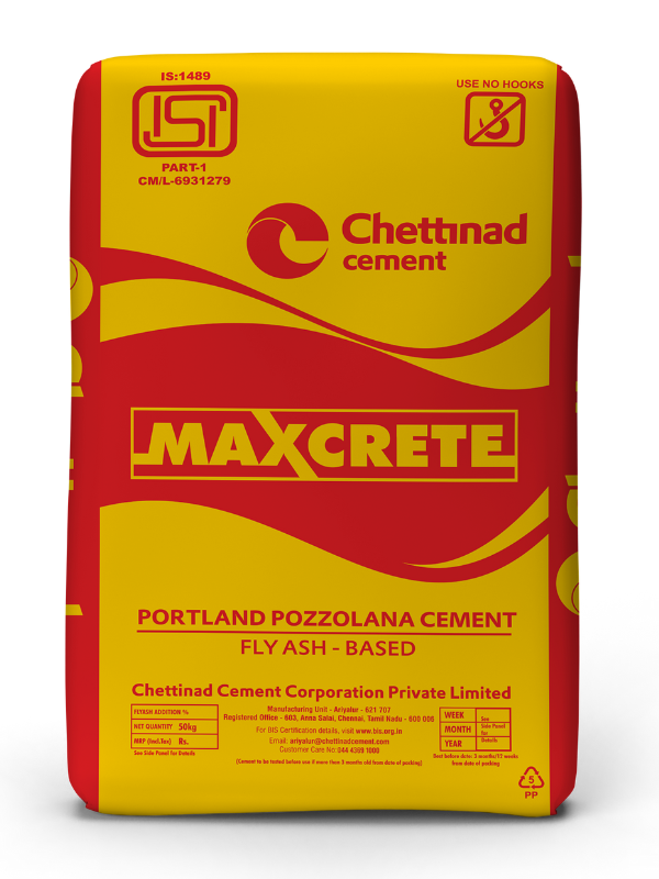 Maxcrete by Chettinad Cement – Ideal for Aerated Blocks and Precast Structures