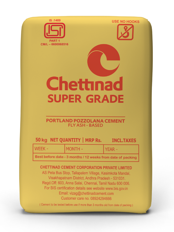 Chettinad Supergrade Cement - High-Strength Cement for Exceptional Performance