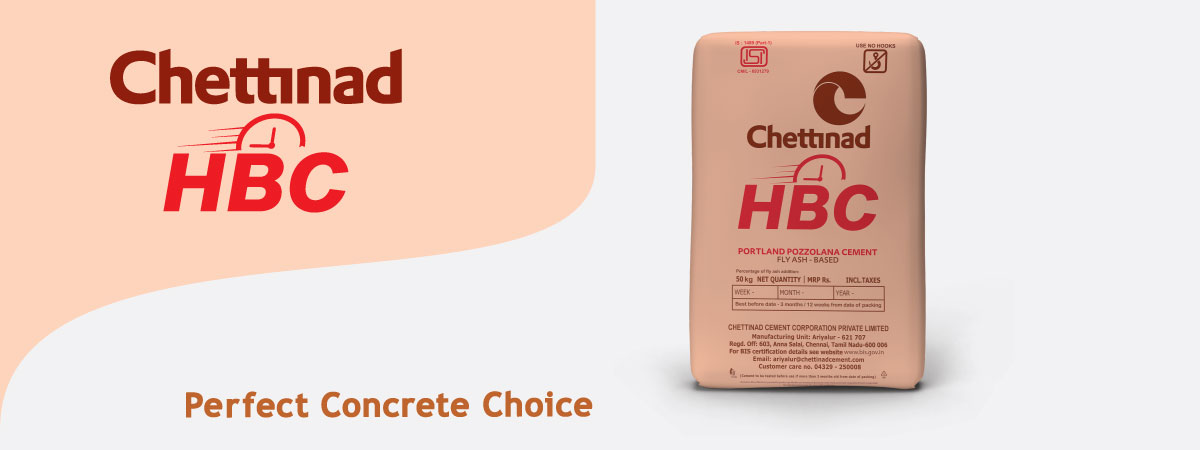 Chettinad HBC Cement Bag - Premium Cement for Hollow Block Construction